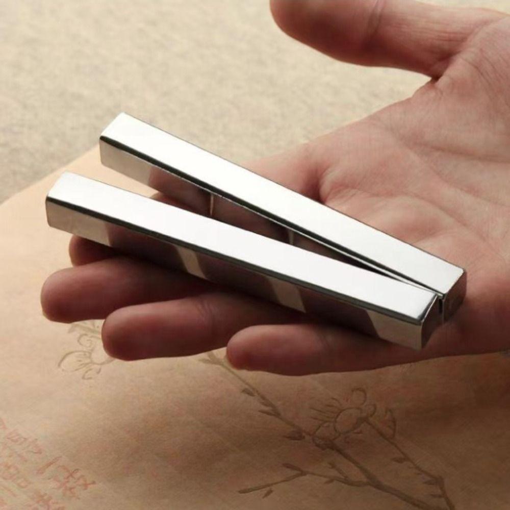 1PCS Professional Portable Iron Paperweights Retro Natural Chinese Paper Weight Vintage Writing Calligraphy Tool Ornaments