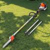 Gas Pole Saw, 25CC 2 Stroke Gas Powered Pole Saws with 30.5 Cm Cutting Bar, Cordless Tree Trimmer with 650ml Fuel Tank, 2.12 To 3.62 M Extendable,