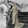New European and American Women's Clothing High Fashion Slim Fit But I In Pleated Dress