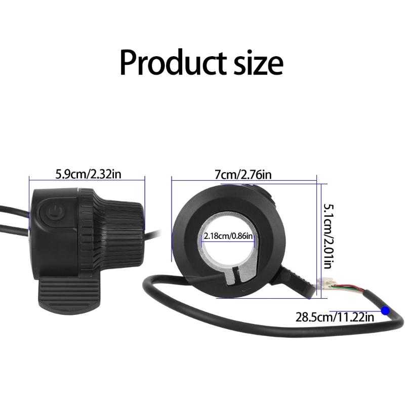 Speed Control Finger Throttle Accelerators Replacement Electric Scooter Thumb Finger Throttle Cycling Accessories