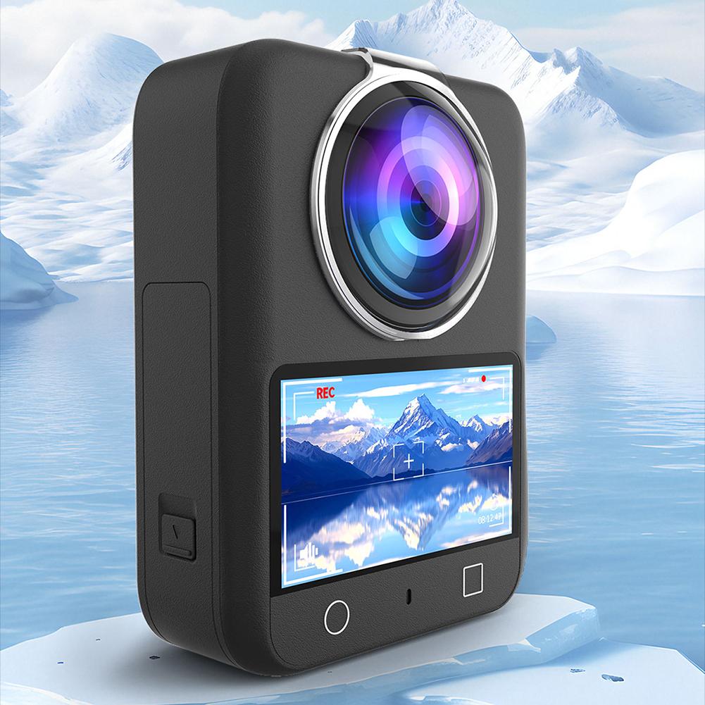 Für DJI Osmo 360 Action Kamera Objektivschutz Verschleißfeste Kamera Schutzhülle Nahtlose Kunststoff-Objektivabdeckung Objektivschutzhülle