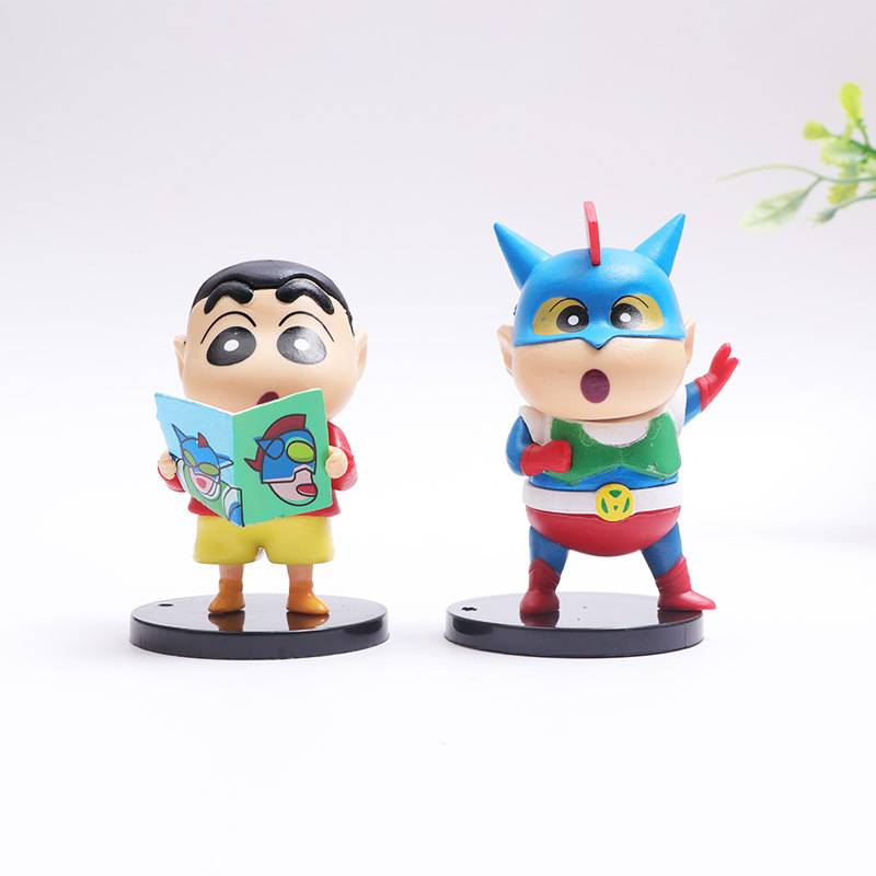 Shin Chan Crayon Action Figure Model Doll Cartoon Living Room Decoration Desktop