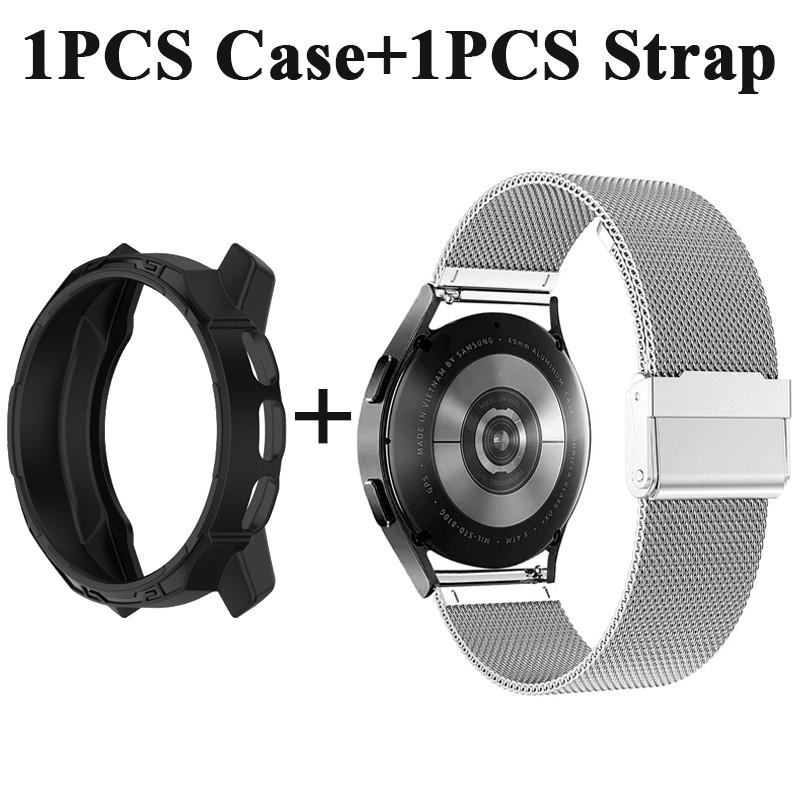 

Metal Strap + Silicone Case for SUUNTO 9 PEAK PRO watchband Stainless Steel Bracelet Wristband soft protective Case SUUNTO 9PEAK