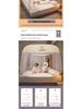 Mongolian Yurt Mosquito Net: Foldable, Double Door, Dustproof, for 1.8m or 1.5m Beds, with Free Installation