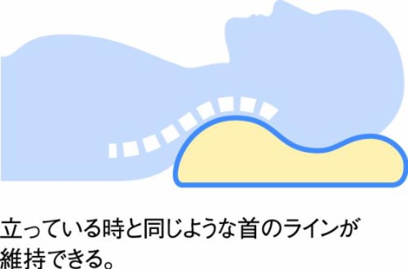 Nakupujte Japonsko True Sleeper Premium polštář pro dokonalou podporu krku TRS-NEWS TRS-NEWS [Originální]