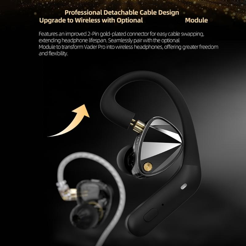 Professional Acoustics Tuning 3 Dynamic Driver Earphones Adjustable Rotating Design Braideds Cable For Audiophiles