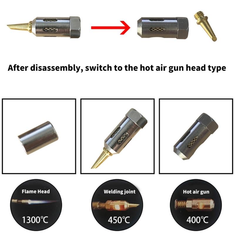 16 In 1 Butanes Soldering Iron Kits Gas Mini Torch Adjustable Flamme Welding Pen Tool for Diverse Welding Applications