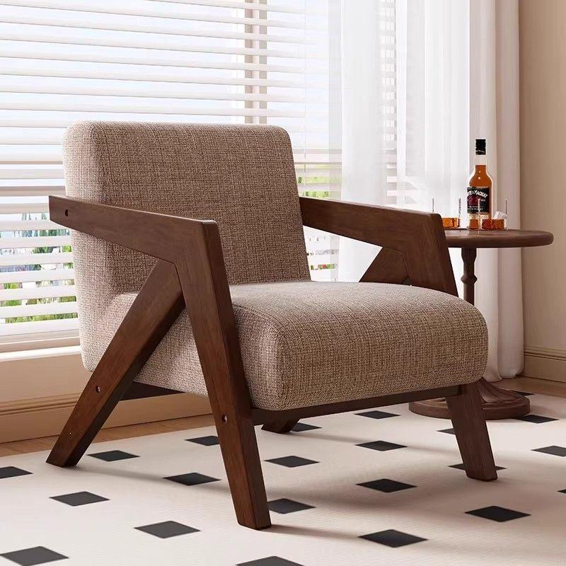 Modern Minimalist Luxury Single Sofa Chair for Living or Study Room