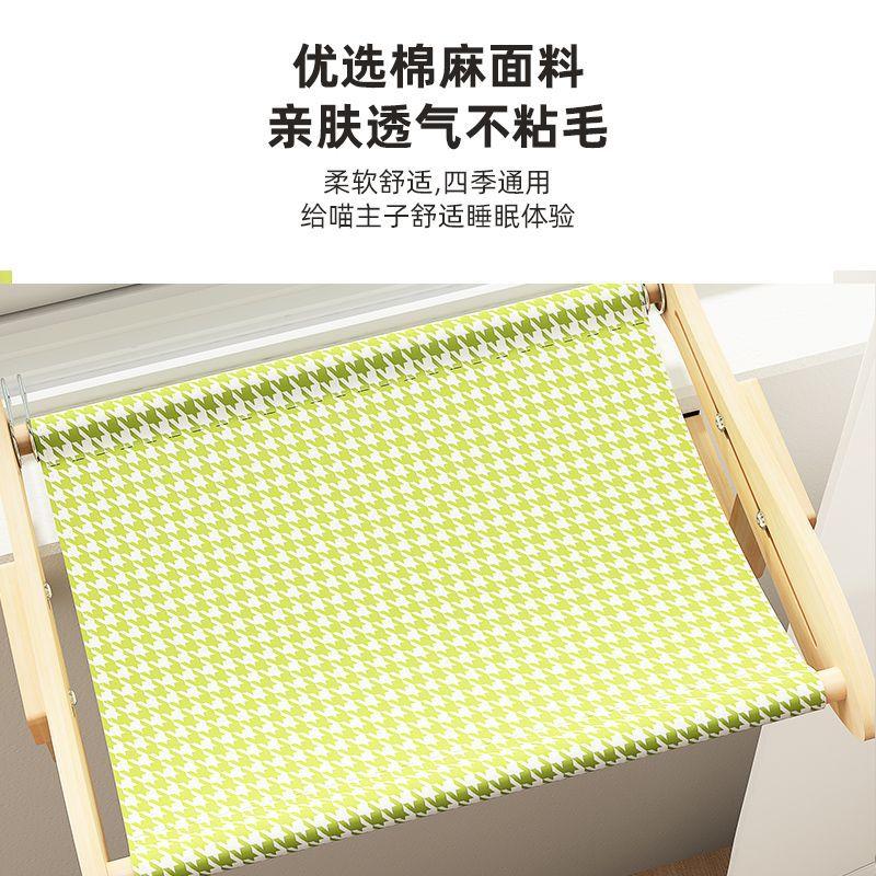 Cat Window Perch Hanging Cat Bed Sunny Seat for Cats Window Sill Mounted Pet Hammock Pet Products