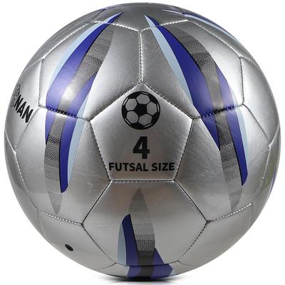 JPHNAN Futsal Size Soccer Indoor Practice Soccer Skin Made of Durable TPU Suitable for Indoor Games and Suitable for All Ages Ball, 4, Low-Rebound