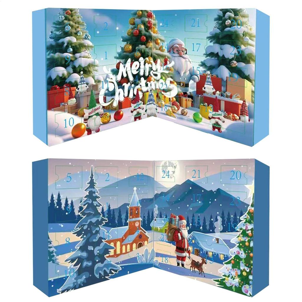 2025 Countdown Calendar Gnome Advent 24-day Christmas Gnome Dwarf Dolls Advent Cute Dwarf Dolls Countdown Calendar Desktop Decor