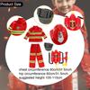 Kids Firefighter Costume Dress Up Clothes for Holiday Activities