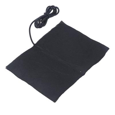 USB Electric Heater Pad Carbon Fiber Foldable 60 Celsius  Electric Heated Pad for Waist DC5V 15 X 20cm