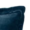 Coussin "Cuddly" 38 x 58 cm et 53 x 53 cm flanelle 550 g - Cuddly Bleu Egéen - Coussin 38 x 58 cm