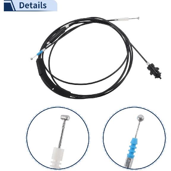 Trunk Lid Release Cable for Honda Accord 2006-2007 Fuel Filler Door Door Release Cable No.74880SDAA11