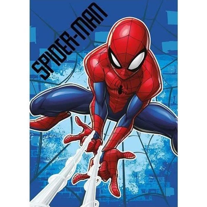 Spiderman-spider-man-plaid-couverture polaire 100x140 cm.