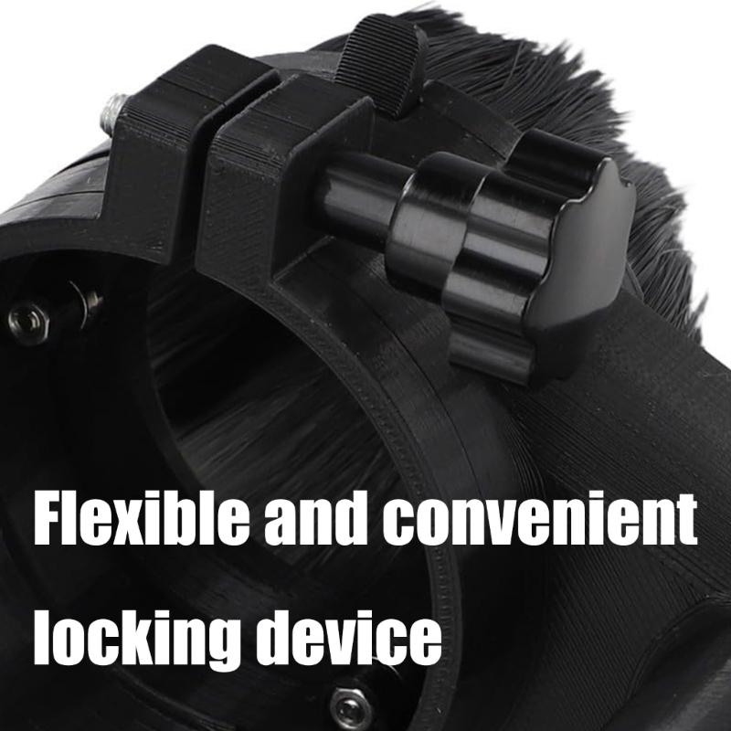 Engraving Machine Accessories Spindle Brush Dustproof Brush Vacuum Cleaner Spindle Dust Shoe Cover 65mm/52mm/80mm