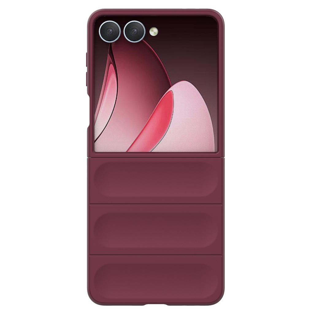 For Samsung Galaxy Z Flip7 5G Case Anti-Drop Soft TPU Rugged Phone Back Cover