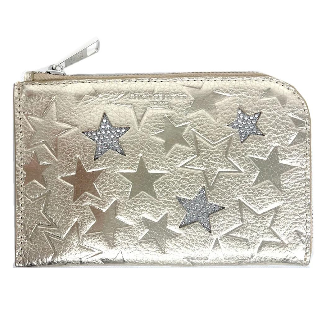 

de Mini Easy to Genuine Popular Crystal Star Pattern Gift Spring Small Elegant Money Luck Wallet [Salon Alphard] Гаманець, Гаманець, Жіночий, золотий