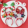 Fascia per capelli natalizia per bambini, adulti, Babbo Natale, alce, albero di Natale, accessori per capelli, accessori per foto, decorazioni natalizie, regali di Capodanno 2025
