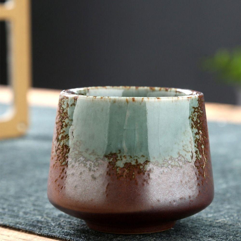 Vintage Tea Bowl Tea Pot Tea Cup New Coarse Pottery Espresso Cup