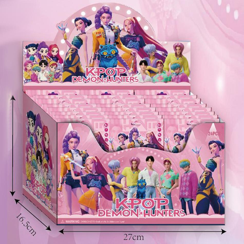 Anime Kpop Devil Hunter Blind Box Demontage Spaß Blind Bag Kleine Statue Peripheres Modell Desktop Blindbox Dekoration Geschenk