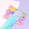 New Jelly Color Cat Paw Correction Rubber Retractable Portable Cat Paw Eraser No Residue Pencil Eraser Student Use