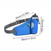 Multifunctional Outdoor Waist Bag Waterproof Running Fanny Pack with Water Bottle Holder Phone Pouch for Sports Fitness Hiking