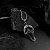 Men's Necklace Lady's Necklace Skull Mask Fashion Punk Stainless Steel Necklace