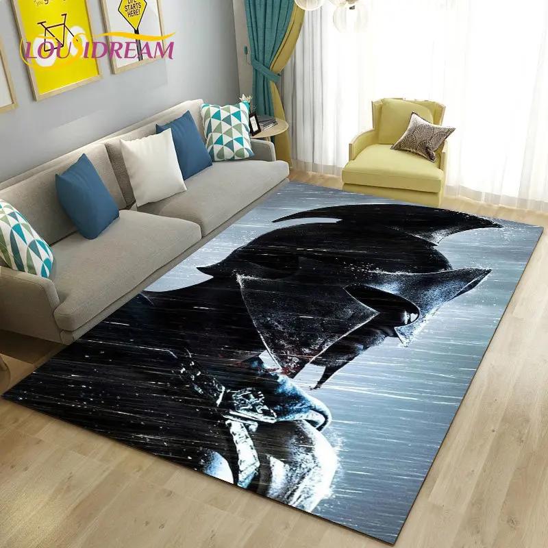 Knight Templar Cavalier Crusaders Game Area Rug Large,Carpet Rug for Living Room Bedroom Sofa Doormat Kitchen,Non-slip Floor Mat