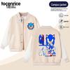 Hedgehog Sonic Boys' Baseball Jacket 2025 Spring/Autumn Kids Casual Top in Medium/Large Sizes