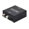 Digital to Analog Audio Converter Optical Fiber Coaxial Signal to Analog Spdif Stereo- 3.5MM RCA- Amplifier Decoder-