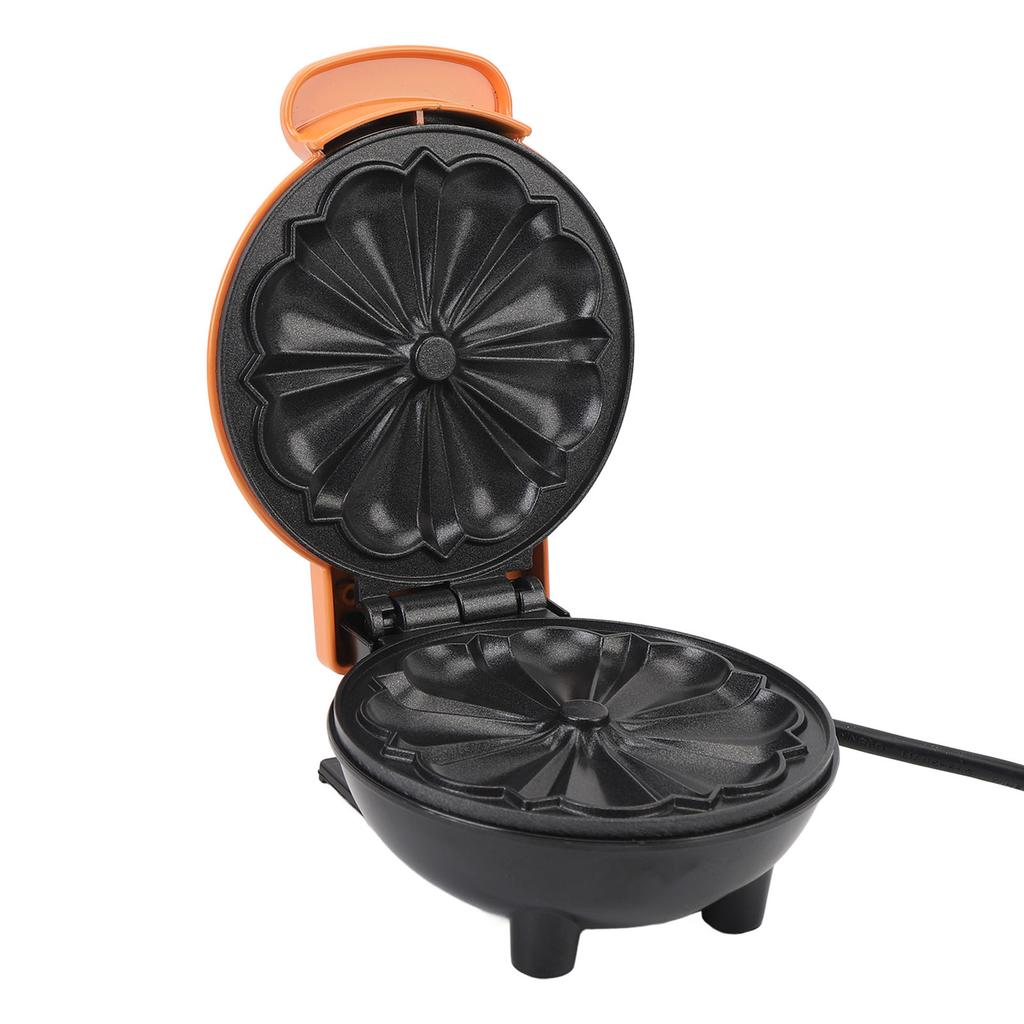 Mini Cake Maker 350W Non Stick Double Sided Heating Electric Lava Cake Maker Machine for Home