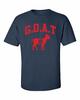 Patriots Greatest of All Time #12 Adult Unisex Short Sleeve Tee Shirt Navy