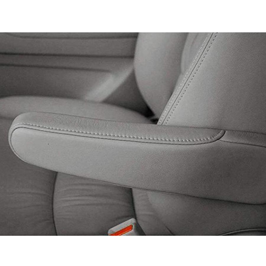 Levý a pravý šedý koženkový kryt loketní opěrky do auta pro Honda Odyssey 2005-2010