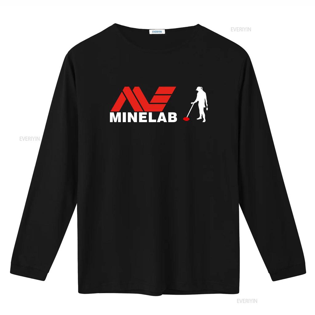 New Minelab Logo T Shirt Stylish Design for Metal Detecting Enthusiasts Vintage Washed Graphic Top For Everyday Wear