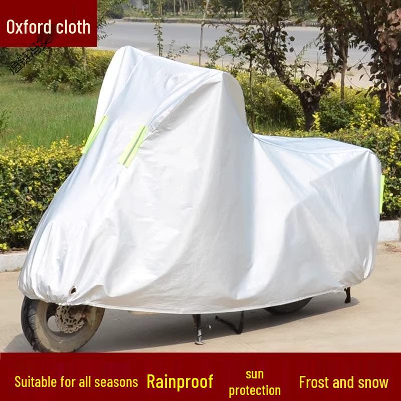 Four Seasons All-Weather Motorcycle & Electric Car Cover: Sunscreen, Rainproof, Dustproof