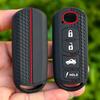 Silicone Remote Key Cover Case For MAZDA CX-5 CX-3 2 3 5 6 CX-7 CX-9 Demio Speed Miata MX5 Case 4 Button 2018 2019 2020 2021