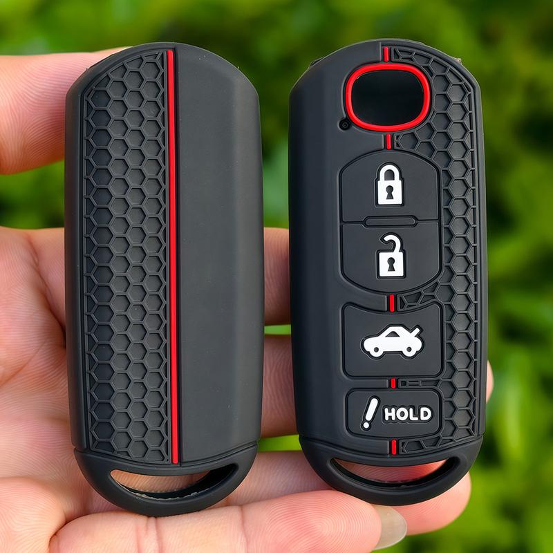 Silicone Remote Key Cover Case For MAZDA CX-5 CX-3 2 3 5 6 CX-7 CX-9 Demio Speed Miata MX5 Case 4 Button 2018 2019 2020 2021