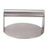 Stainless Steel Burger Press Professional Manual   Prevents Stick Grill Press for Beef Vegetables Burgers Cooking