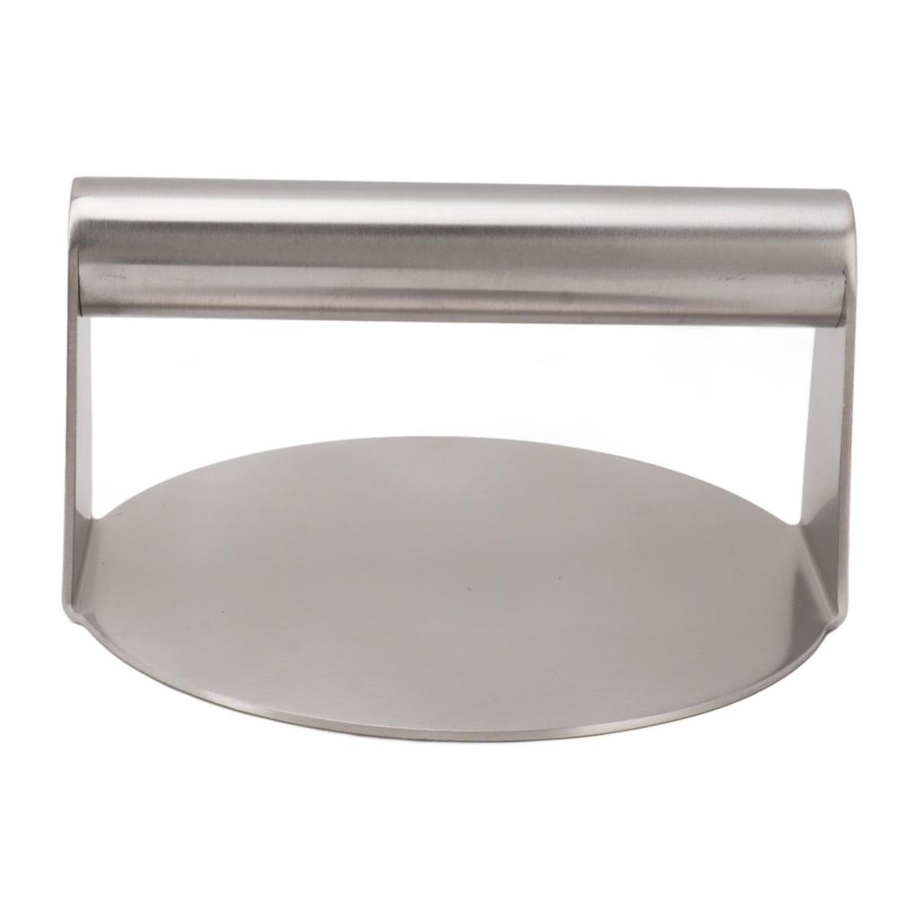 Stainless Steel Burger Press Professional Manual Prevents Stick Grill Press for Beef Vegetables Burgers Cooking