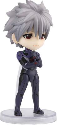 TAMASHII NATIONS Figuarts Mini Evangelion Kaworu Nagisa, ca. 90 mm, bemalte bewegliche Figur aus PVC und ABS