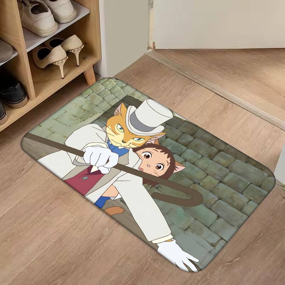 The Boy And The Heron Floor Mat Home Bathroom Absorbent Mats Anti-Slip Mats Home Decor Supplies
