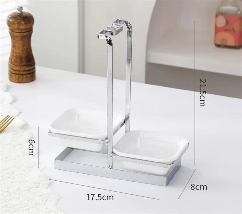 Gadget Multifunctional Portable Spoon Rest for Hotpot Restaurant Food Restaurant Utensil Household Upright Ladle Holder Kitchen