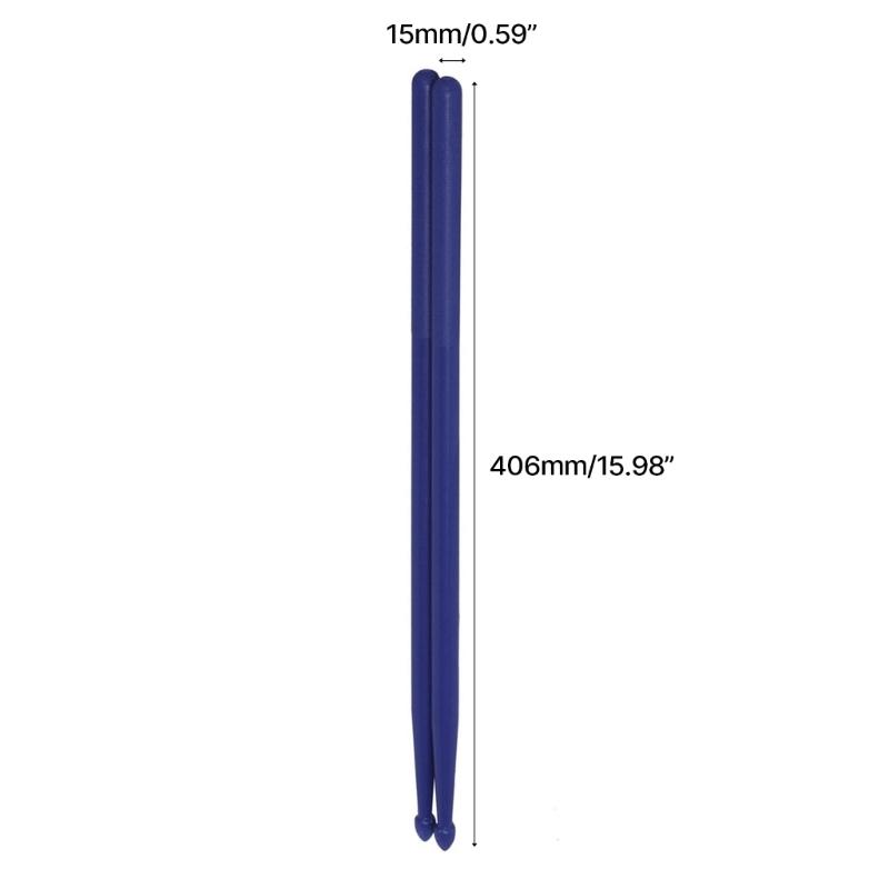 1 Pair Classical Nylon Plastic Drum Stick for Kids Adults 5B Drumsticks Set