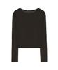 Nigaennikol [Essential] Wool Tencel Tee_Brown