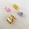 Colorful Mini Macaron Enamel Claw Hair Clips - Cute Hair Accessories