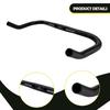 Bullhorn Bicycle Handlebar Component Easy to Install Ergonomic Sturdy Outdoor Riding Rest Bar Handlebar