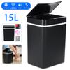 15L Kitchen Garbage Bins for Home Induction Automatic Touchless Smart Infrared Motion Sensor Rubbish Waste Bin Trash Can