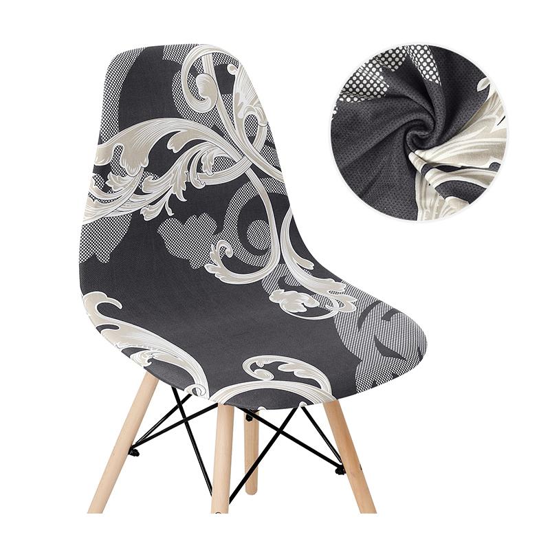 Drucken Shell Stuhl Abdeckung Stretch Esszimmer Stuhl Abdeckungen Nordic Stil Skandinavischen Günstige Sitzbezüge Stühle Für Home Hotel Küche